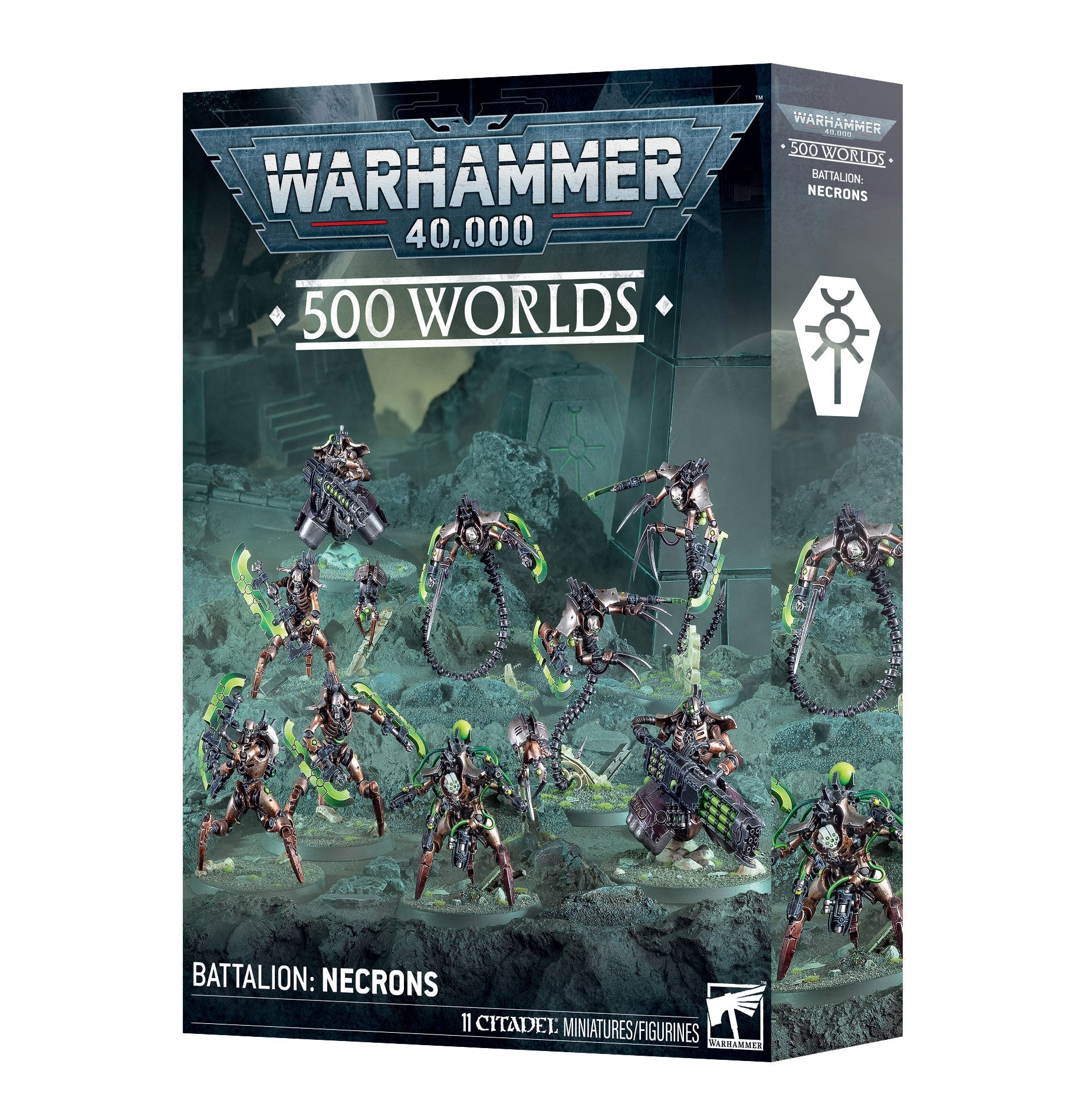 500 Worlds Battalion Necrons Pre - order - Dark Crystal Cards