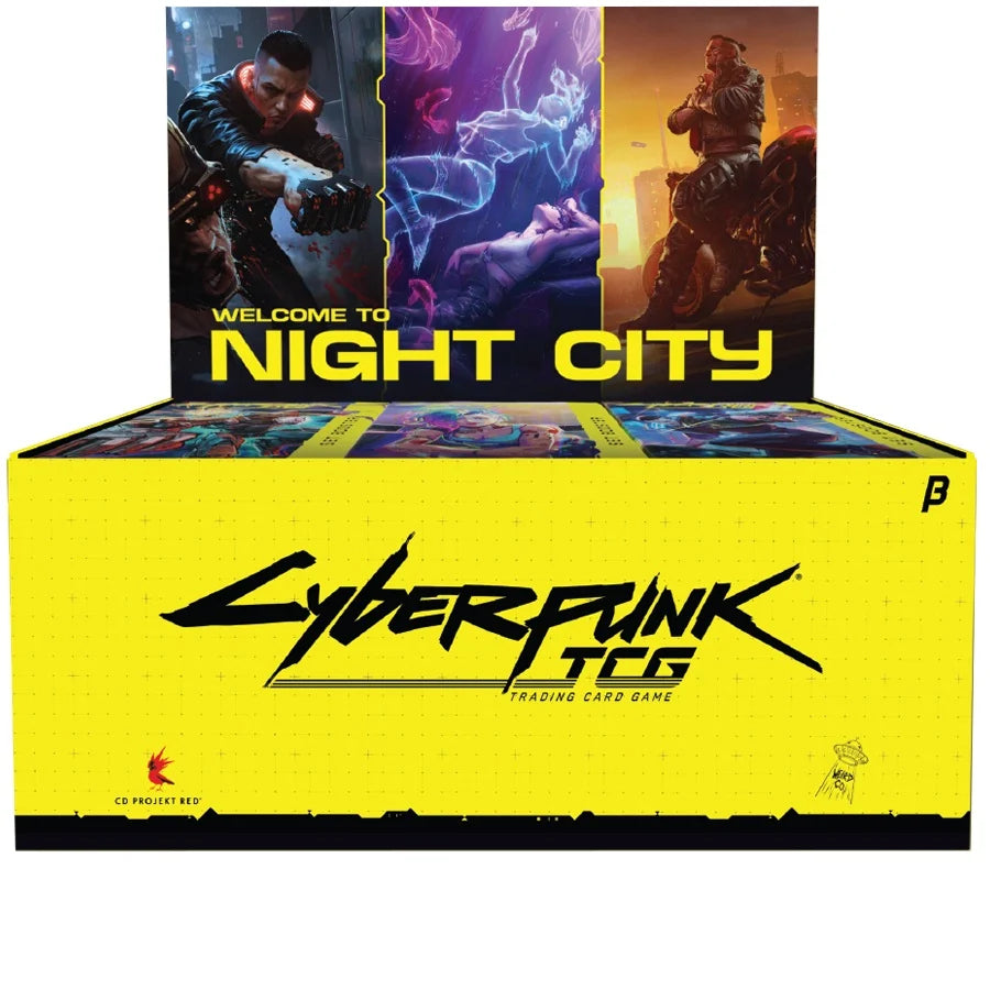 Cyberpunk TCG - Welcome To Night City - Beta Booster Box Pre-order