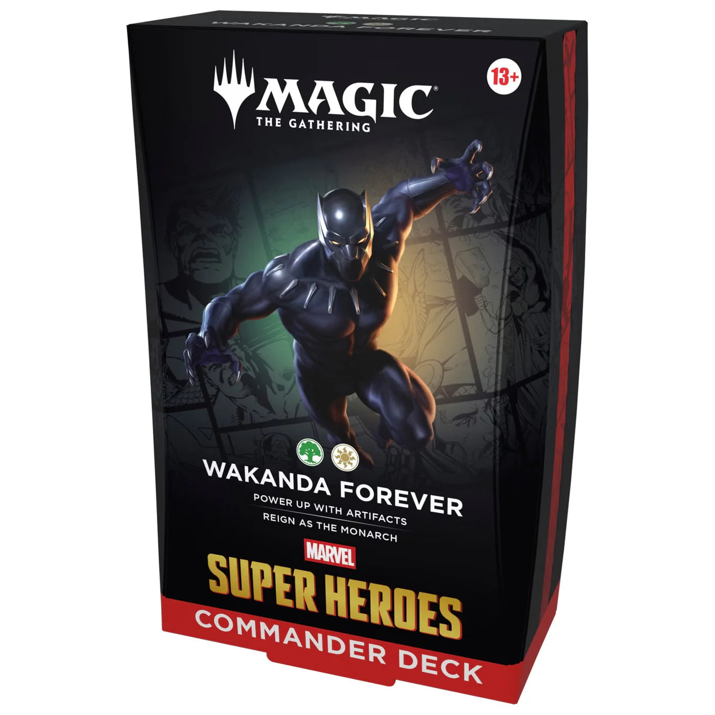 Marvel Super Heroes Wakanda Forever Commander Deck