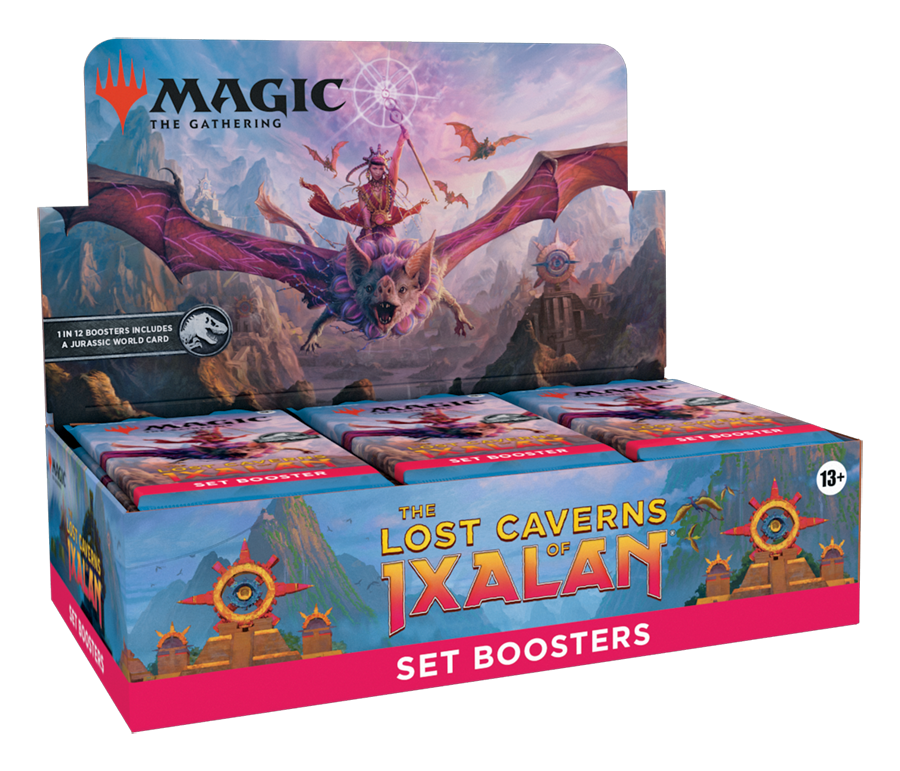 The Lost Caverns of Ixalan Set Booster Box 30 Packs 1 Box Topper Card