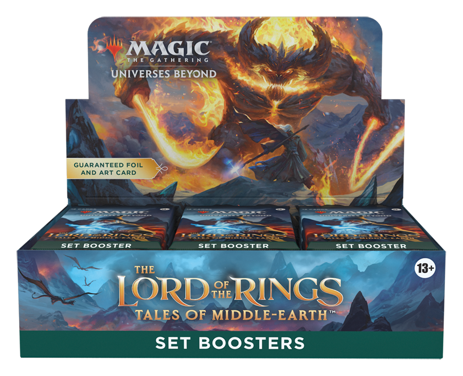 The Lord of the Rings Tales of Middle Earth Set Booster Box