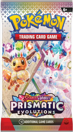Pokemon Prismatic Evolutions Booster Pack