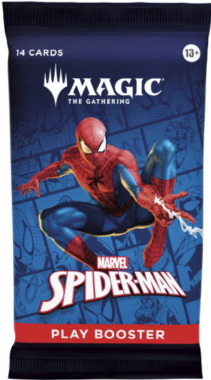 Magic the Gathering Spiderman Play Booster Pack