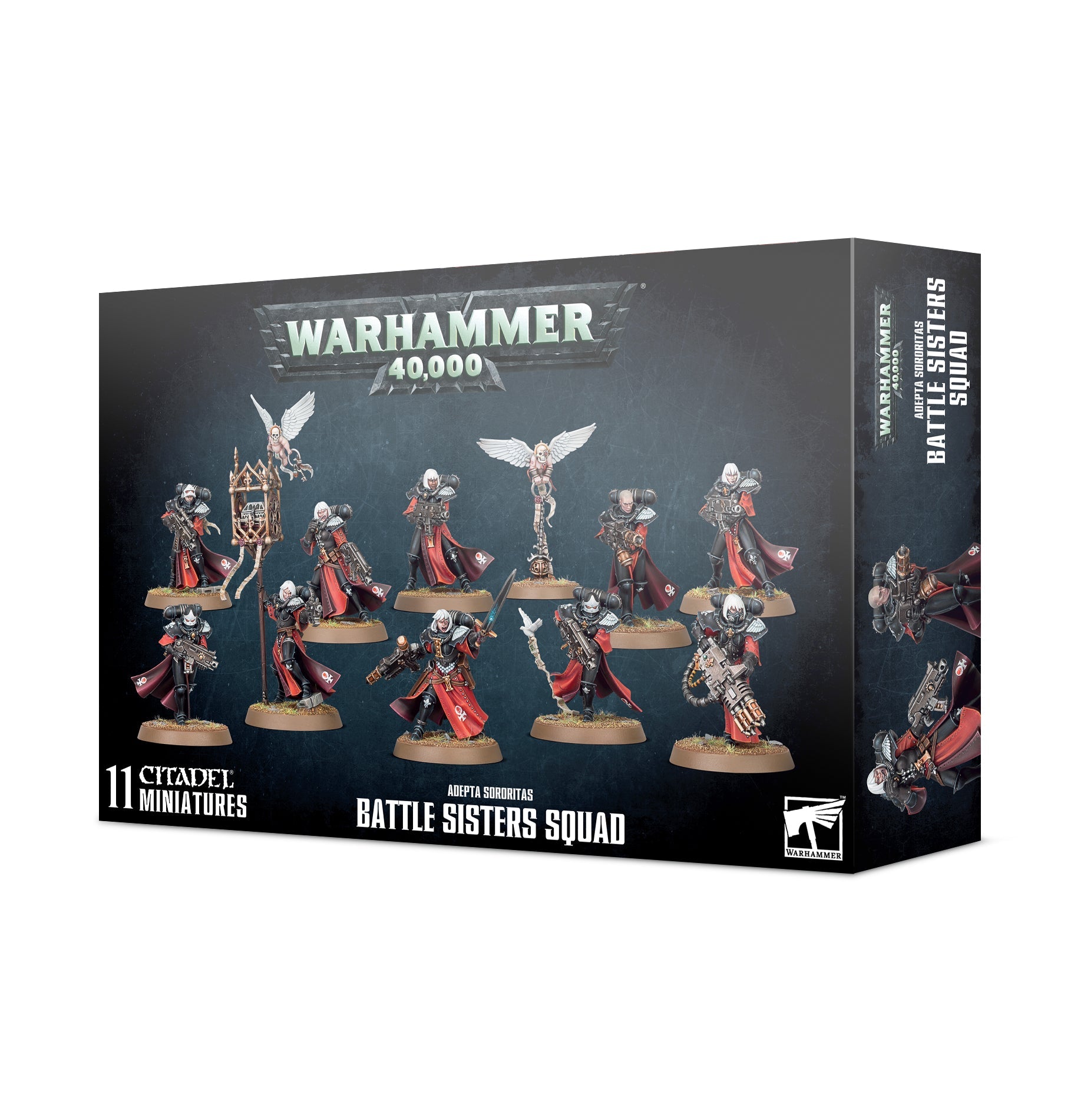 Adepta Sororitas Battle Sisters Squad - Dark Crystal Cards