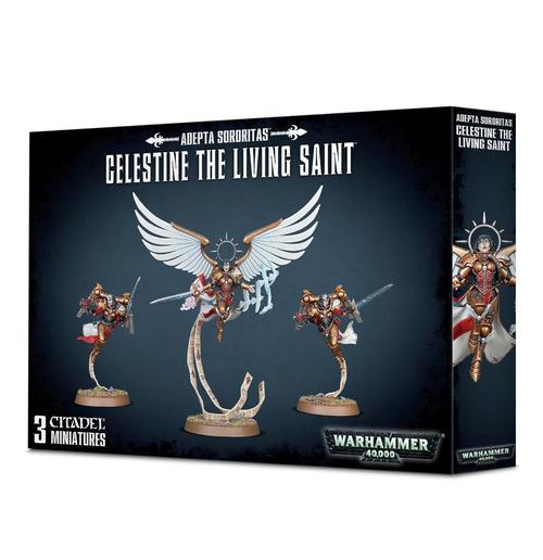 Adepta Sororitas Celestine, The Living Saint - Dark Crystal Cards