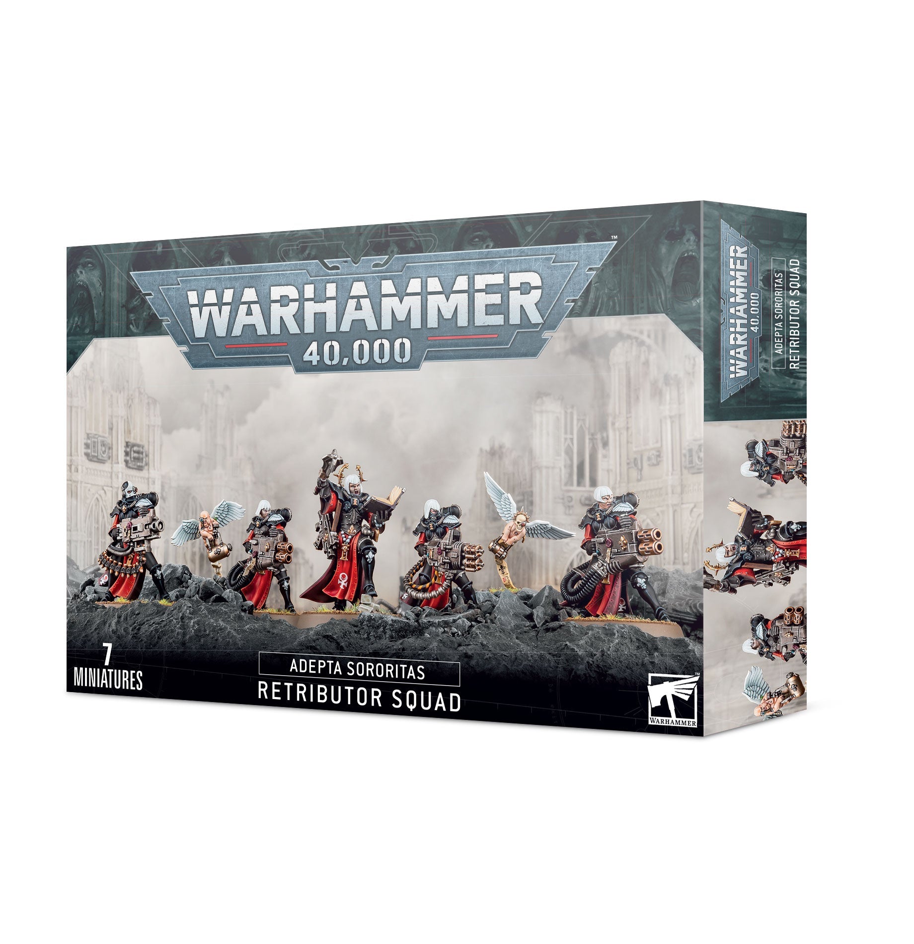 Adepta Sororitas Retributor Squad - Dark Crystal Cards