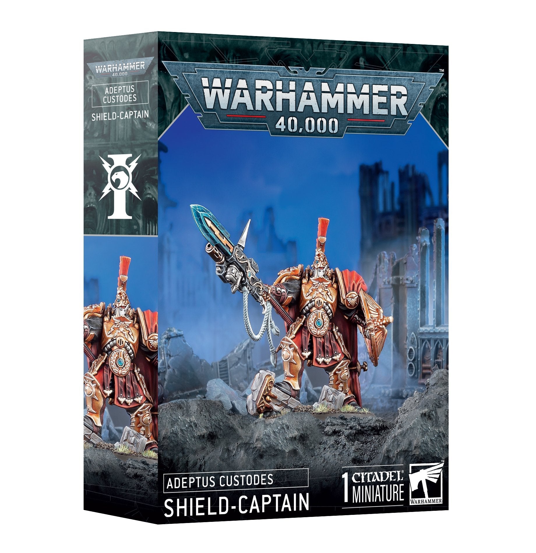 Adeptus Custodes Shield Captain - Dark Crystal Cards