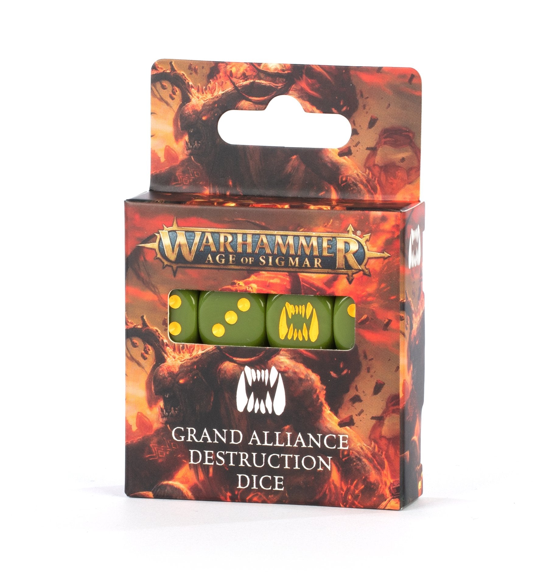 Age of Sigmar Grand Alliance Destruction Dice - Dark Crystal Cards