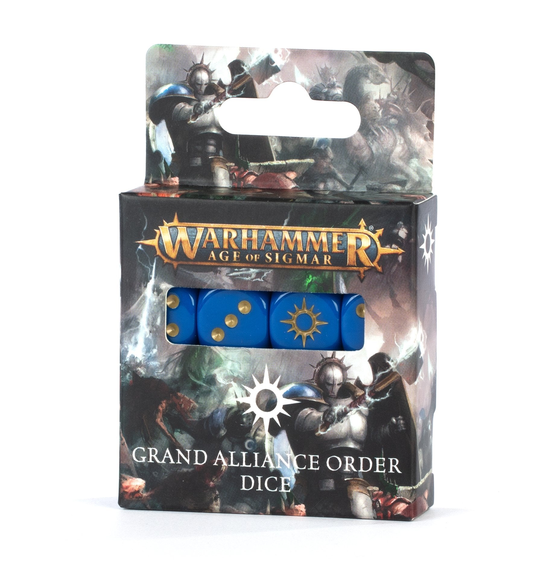 Age of Sigmar Grand Alliance Order Dice - Dark Crystal Cards