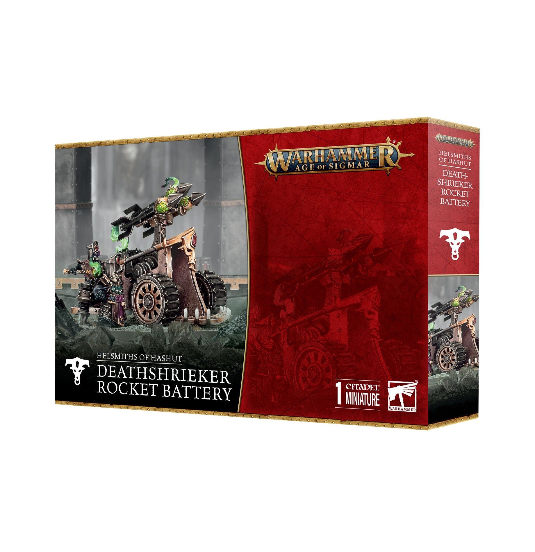 Age of Sigmar Helsmiths of Hashut Deathshrieker Rocket Battery Pre - Order - Dark Crystal Cards