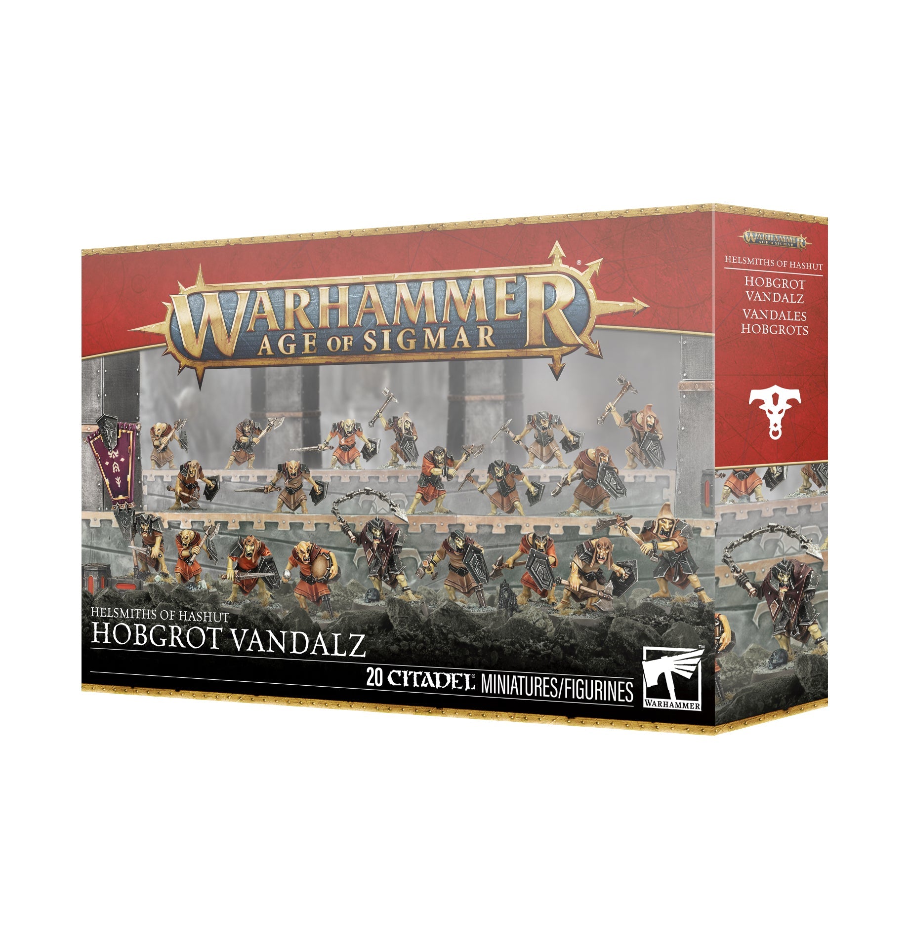 Age of Sigmar Helsmiths of Hashut Hobgrot Vandalz Pre - Order - Dark Crystal Cards