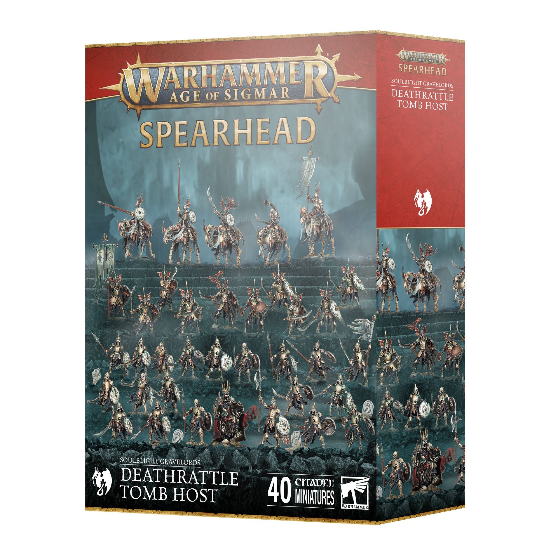 Age of Sigmar Soublight Gravelords Deathrattle Tomb Host Pre - Order - Dark Crystal Cards
