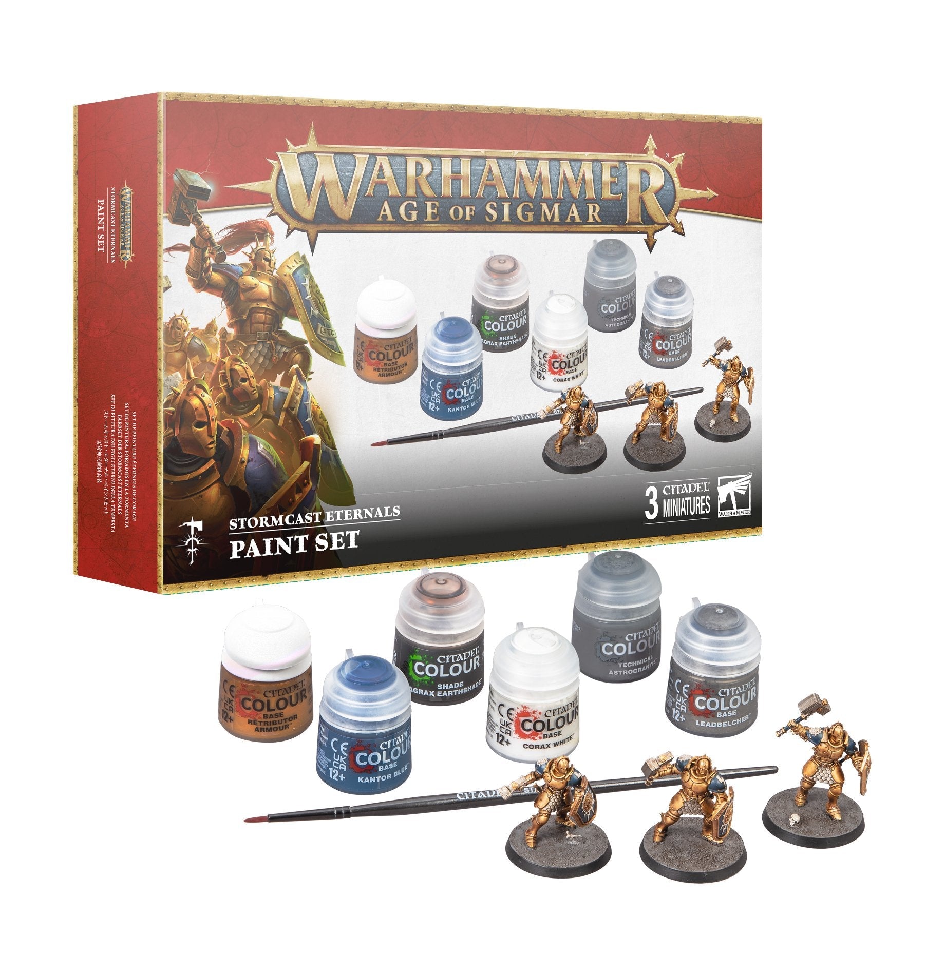 Age of Sigmar Stormcast Eternals Paint Set - Dark Crystal Cards
