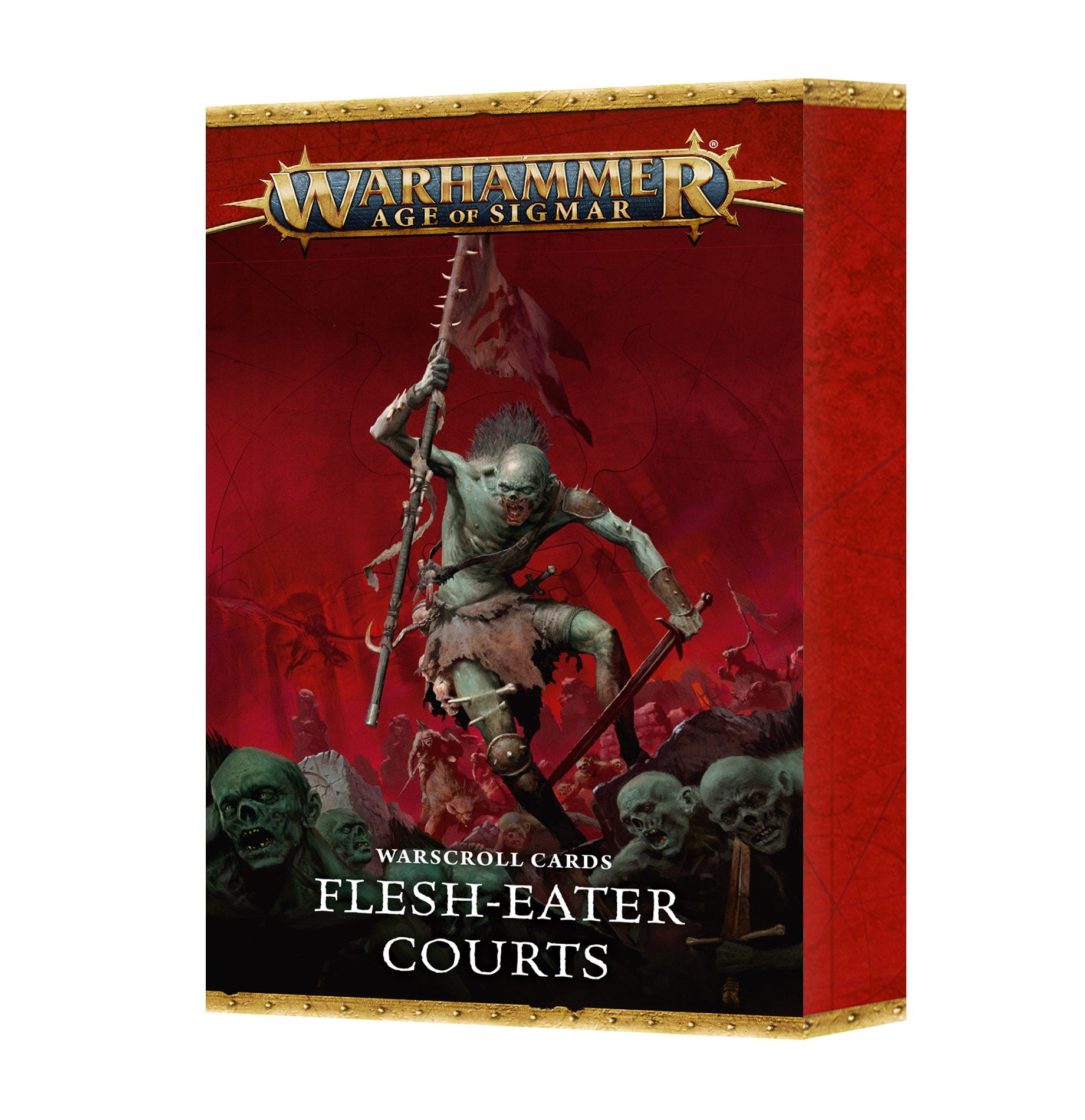 Age of Sigmar Warscroll Cards Flesh Eater Courts Pre - order - Dark Crystal Cards