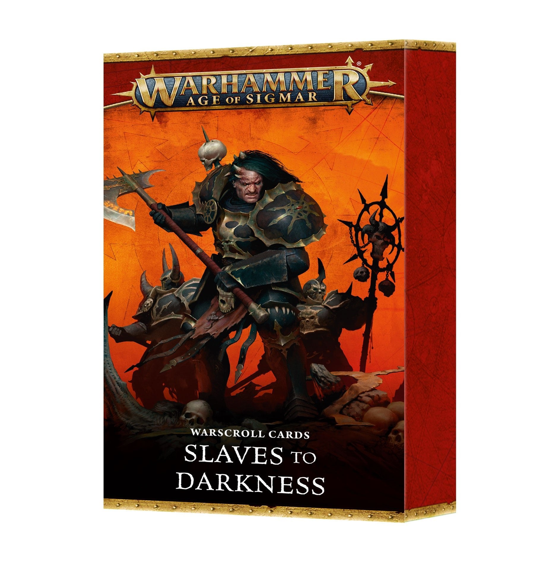 Age Of Sigmar Warscroll Slaves to Darkness Pre - Order - Dark Crystal Cards