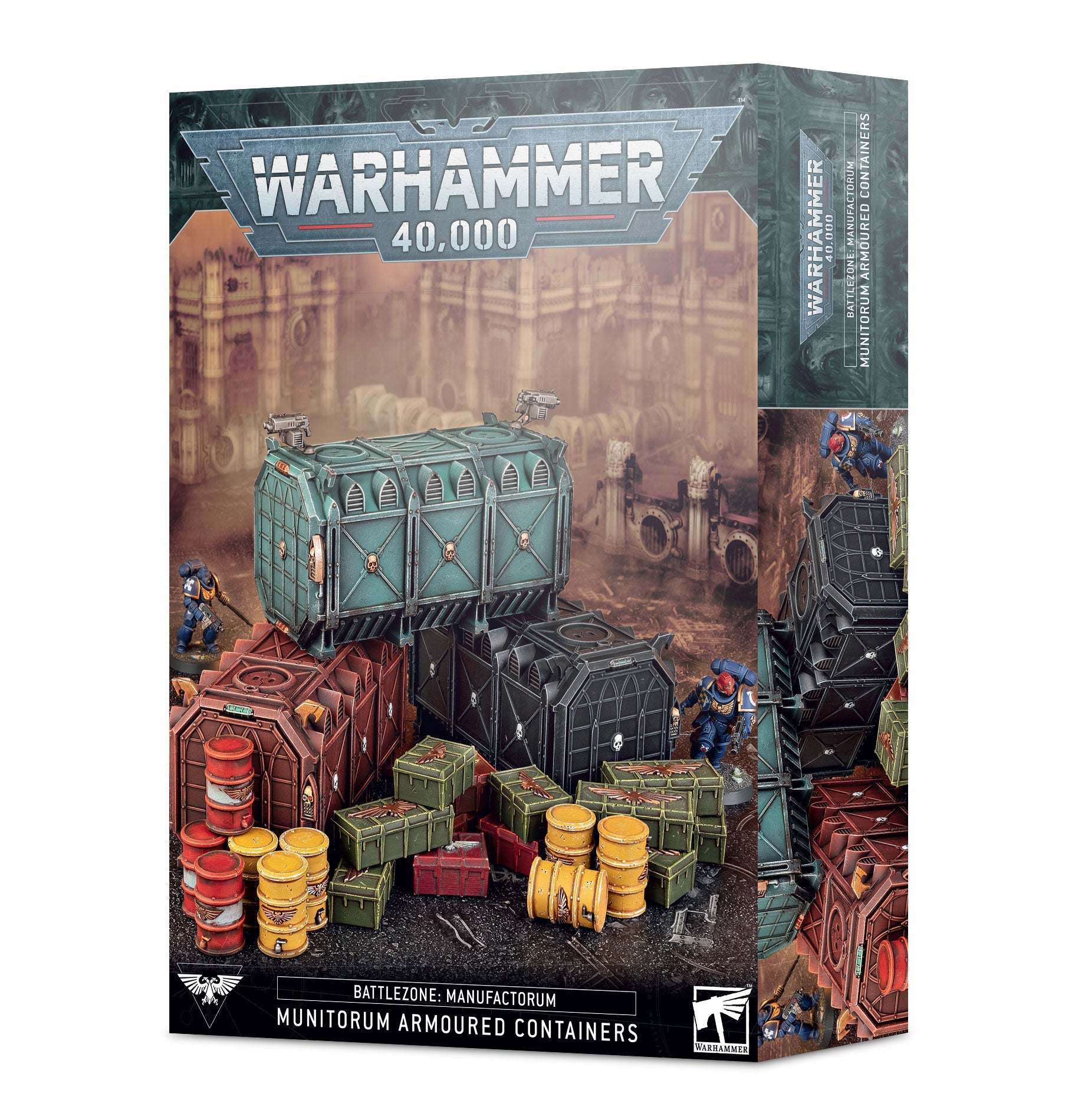 Battlezone Manufactorum – Munitorum Armoured Containers - Dark Crystal Cards