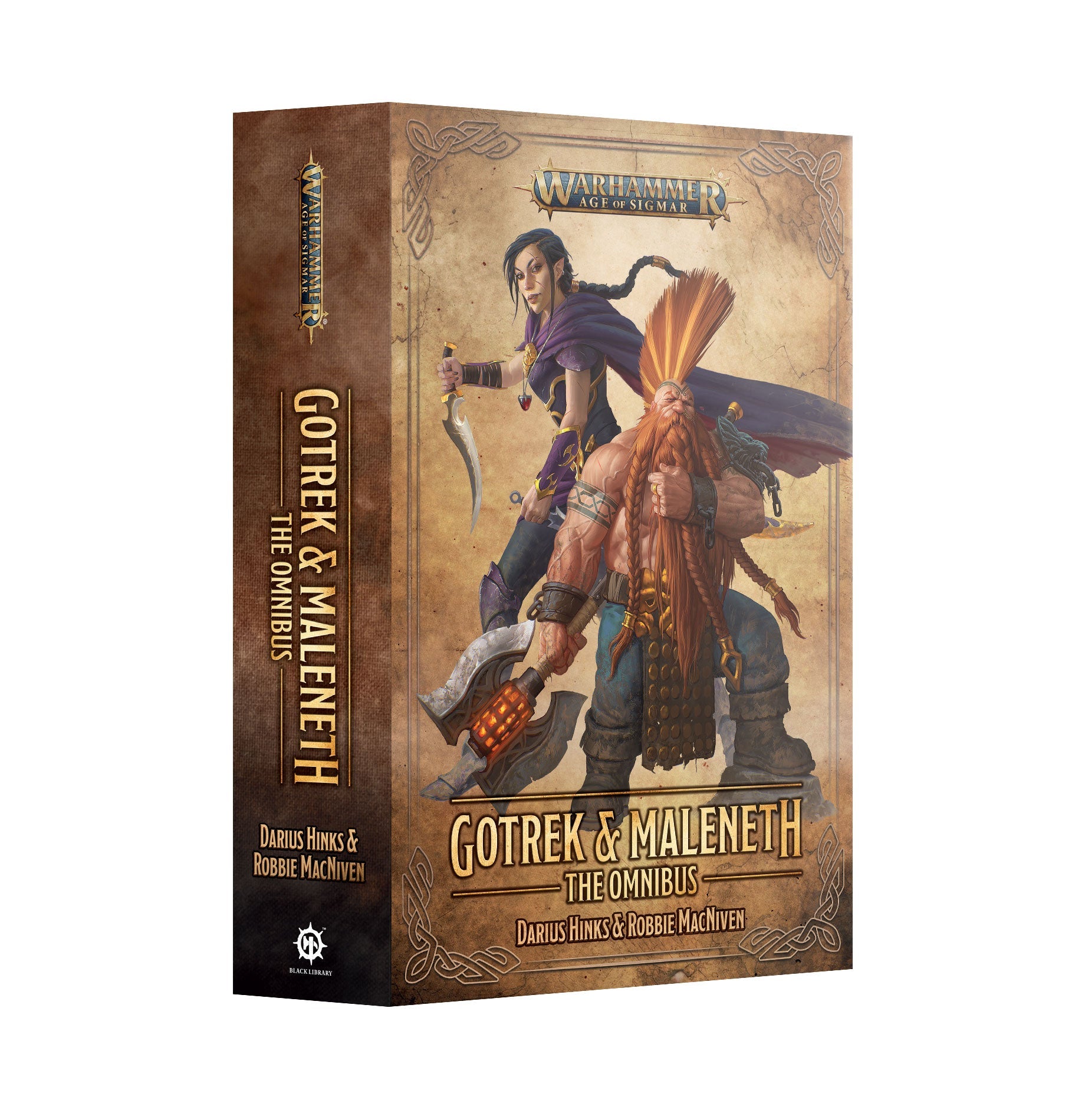 Black Library Gotrek And Maleneth The Omnibus Pre - Order - Dark Crystal Cards