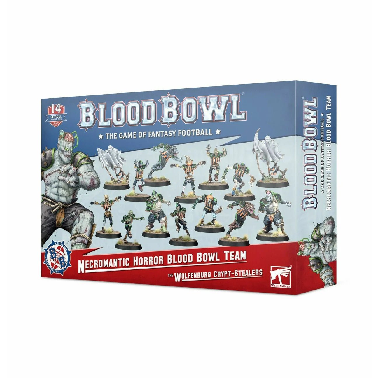 Blood Bowl Necromanitc Horror Team The Wolfenburg Crypt Stealers - Dark Crystal Cards