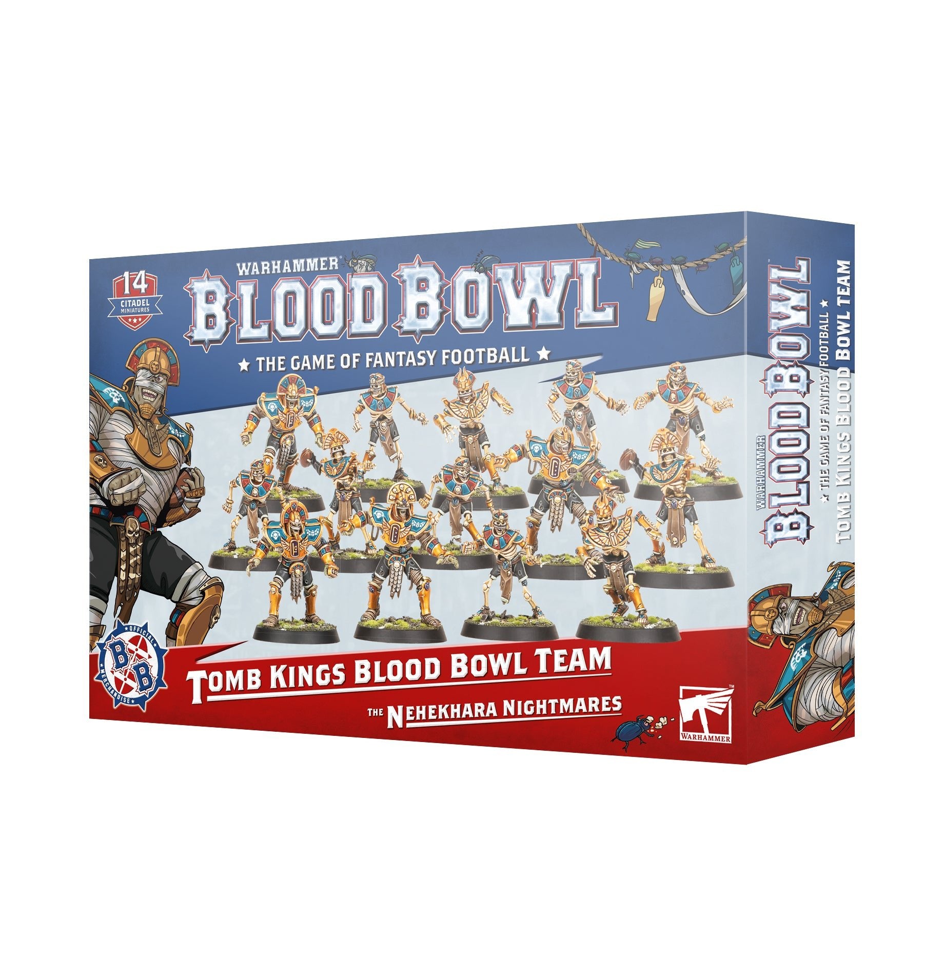 Blood Bowl Tomb Kings Nehekhara Nightmares Team Pre - Order - Dark Crystal Cards
