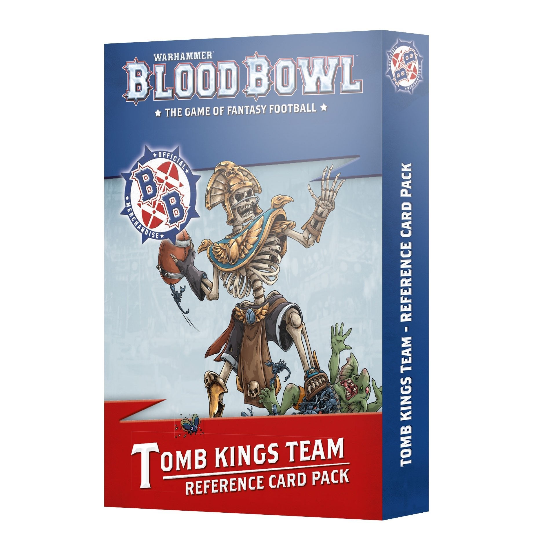 Blood Bowl Tomb Kings Reference Card Pack Pre - Order - Dark Crystal Cards