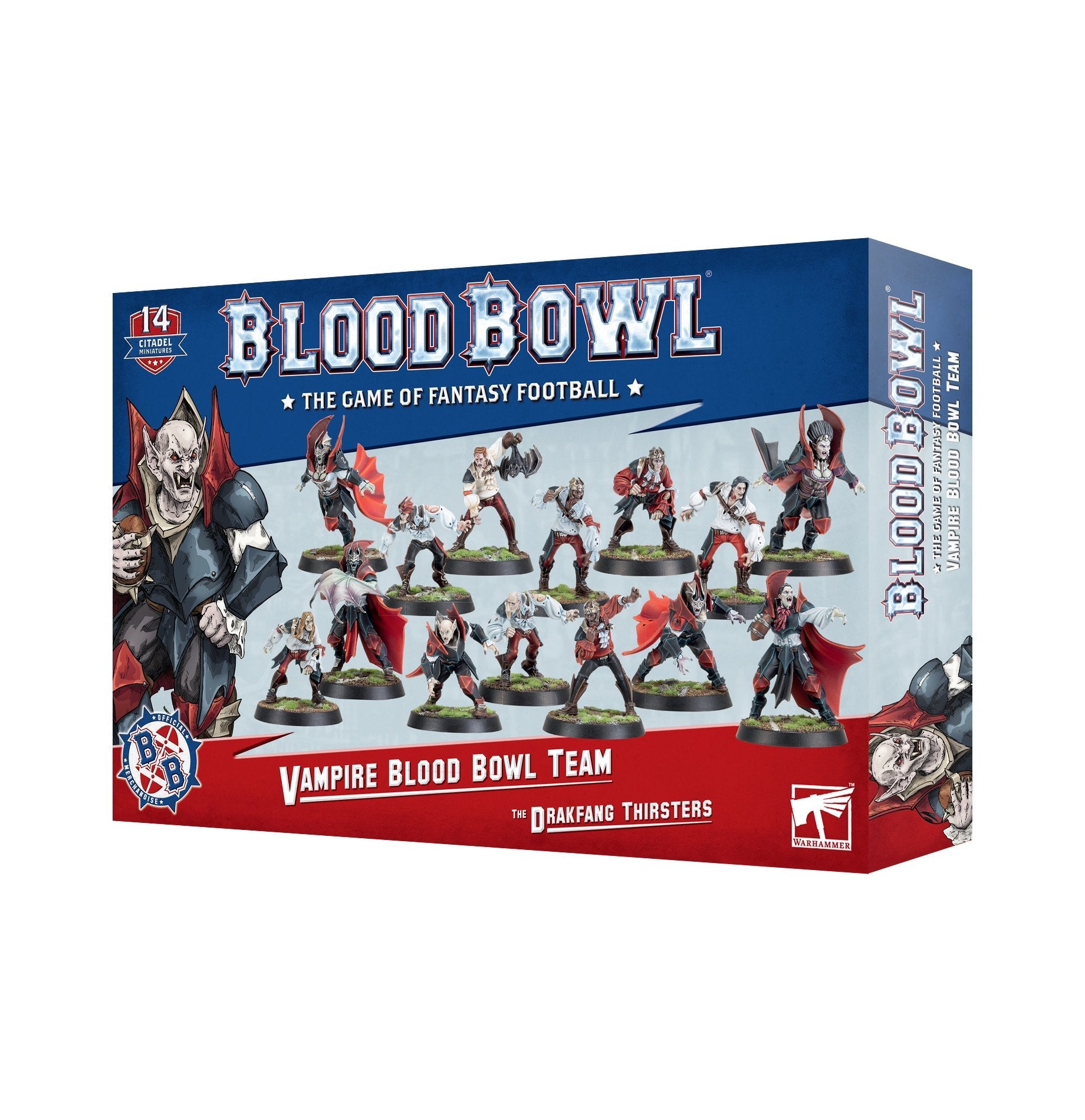 Blood Bowl Vampire Team - Dark Crystal Cards