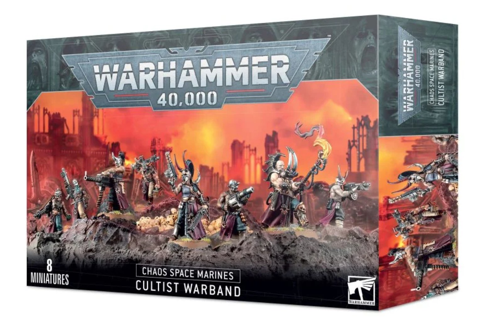 Chaos Space Marines Cultist Warband - Dark Crystal Cards