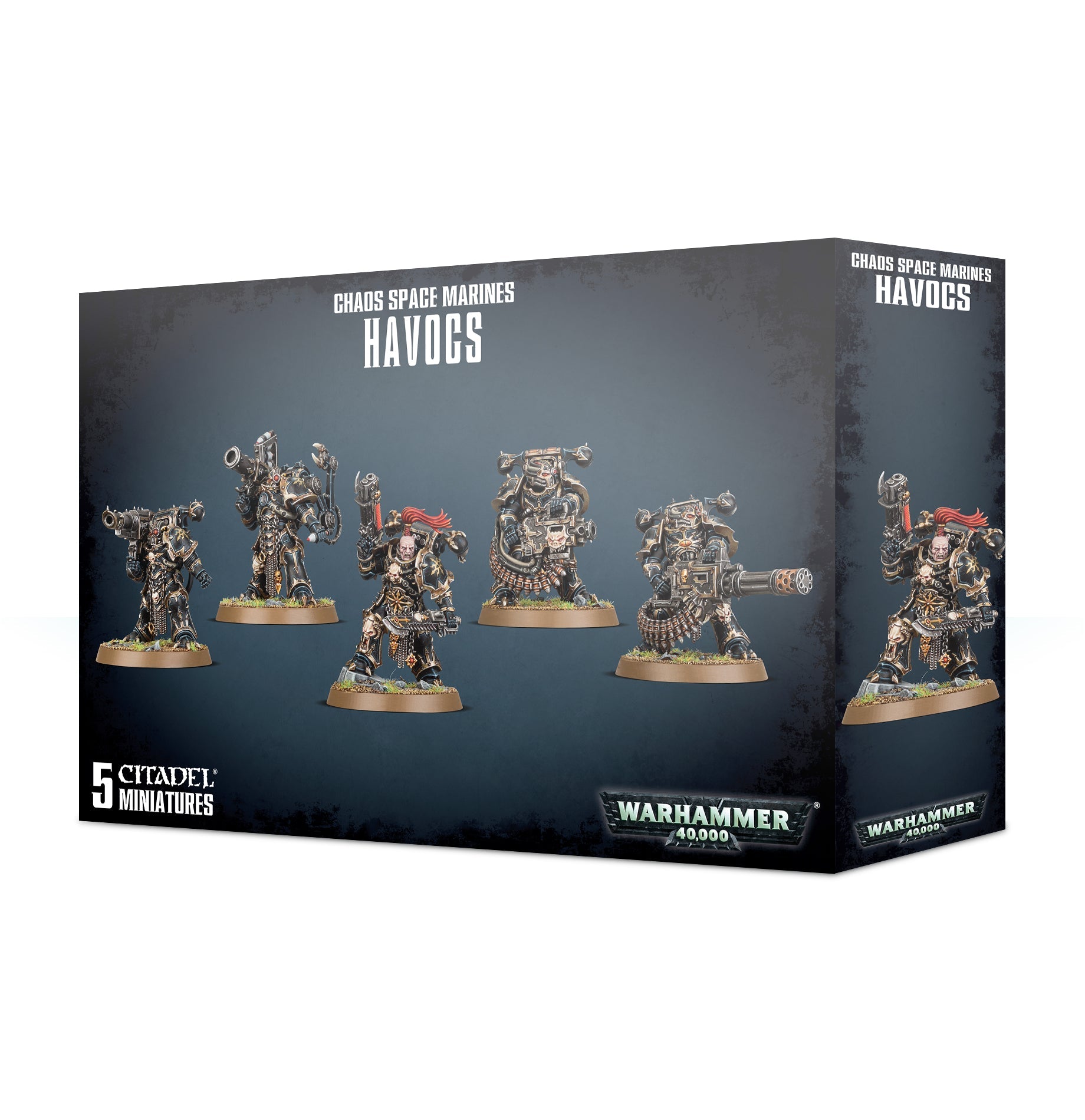 Chaos Space Marines Havocs - Dark Crystal Cards