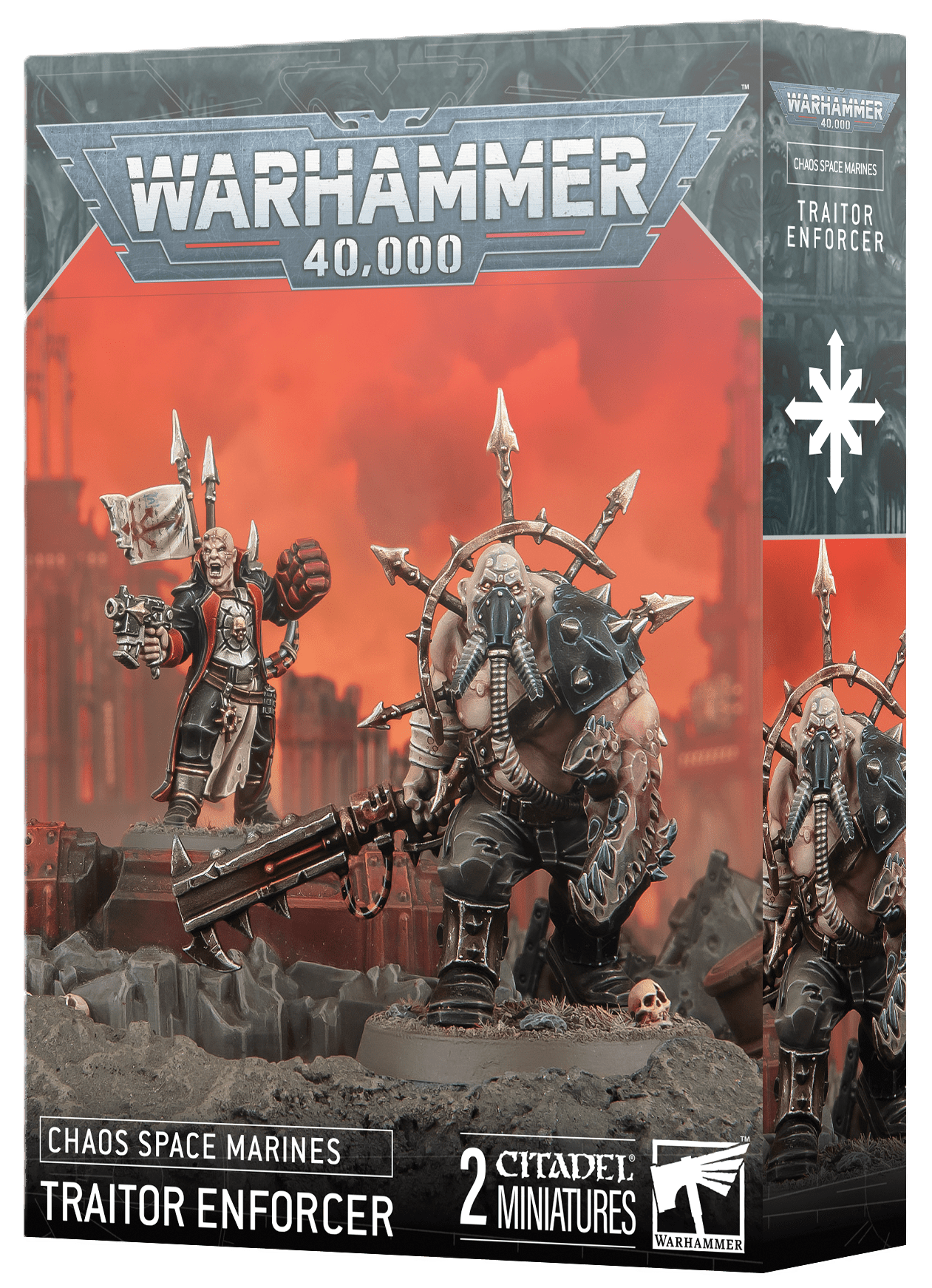 Chaos Space Marines Traitor Enforcer - Dark Crystal Cards