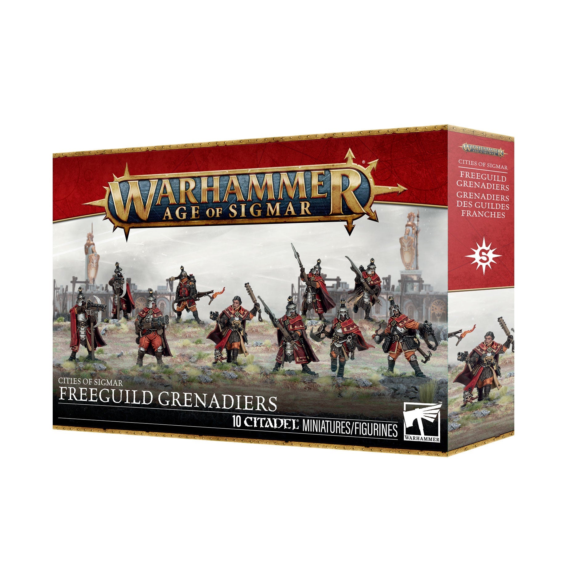 Cities Of Sigmar Freeguild Grenadiers Pre - order - Dark Crystal Cards