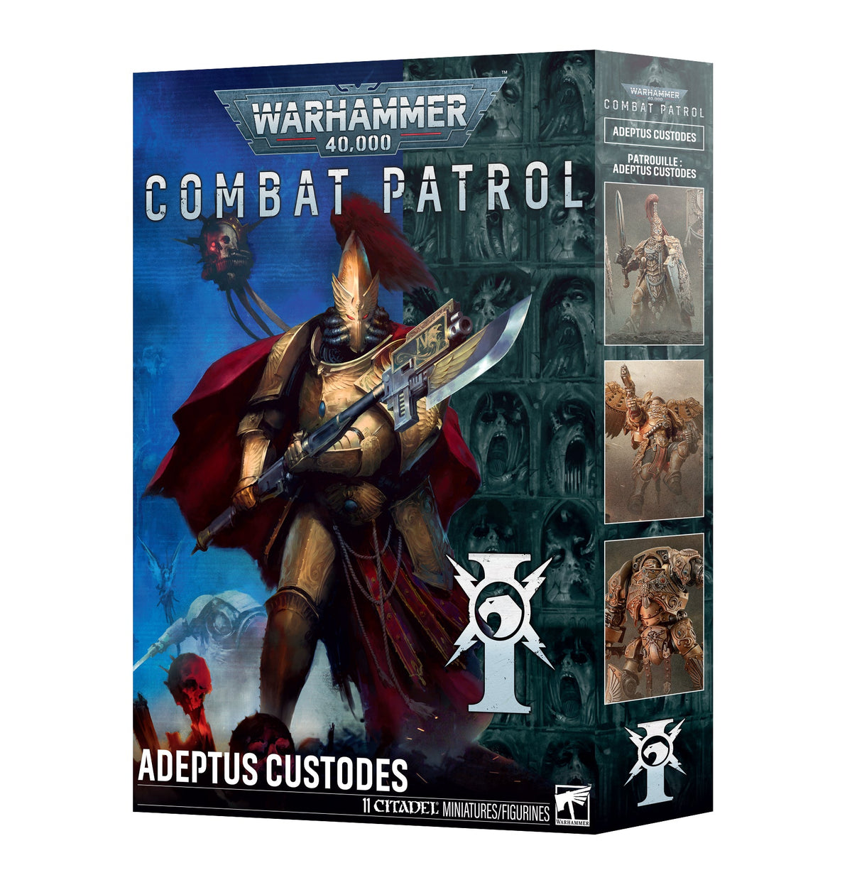 Combat Patrol Adeptus Custodes Pre-Order - Dark Crystal Cards