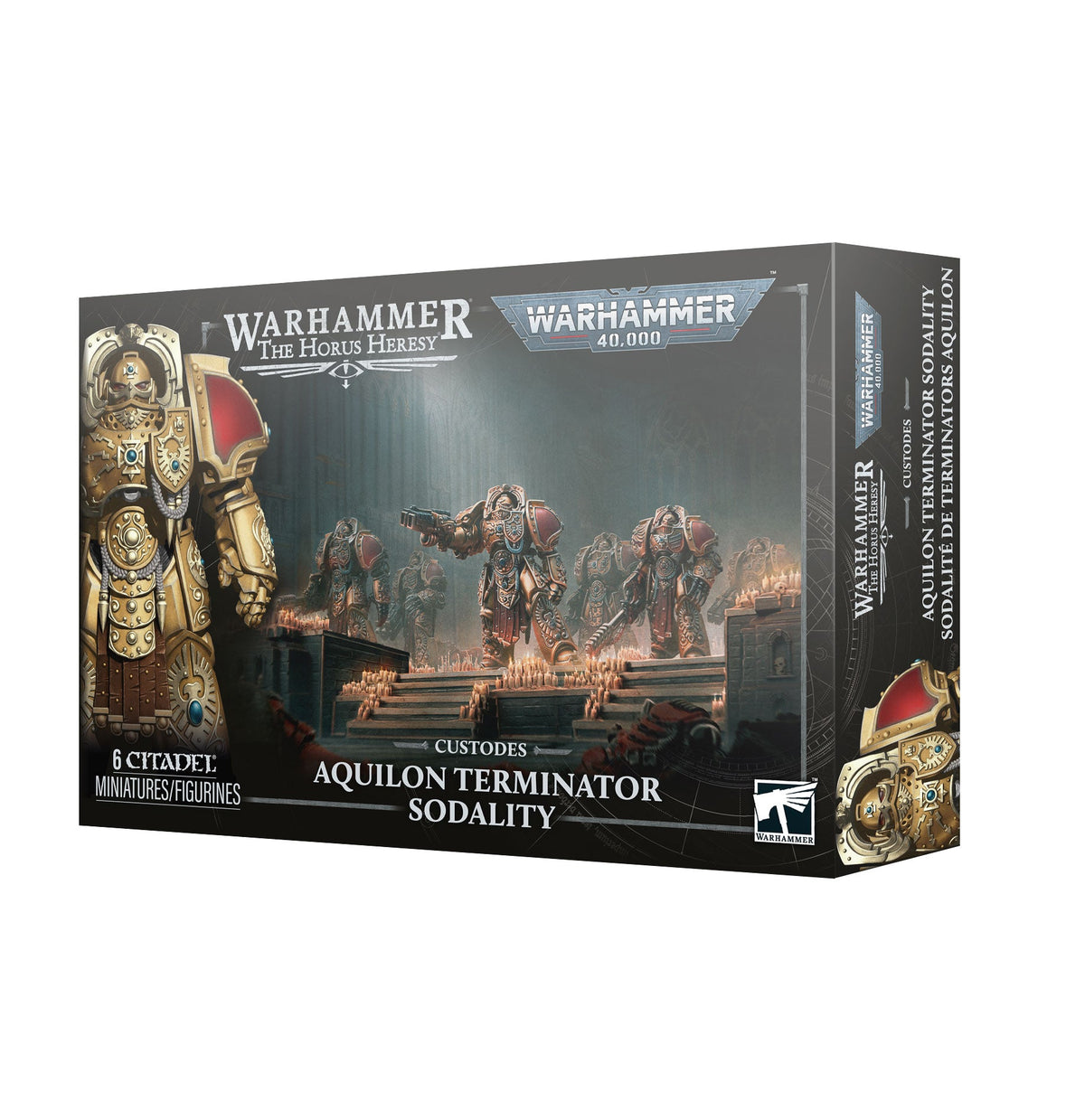 Custodes Aquilon Terminator Sodality Pre-Order - Dark Crystal Cards