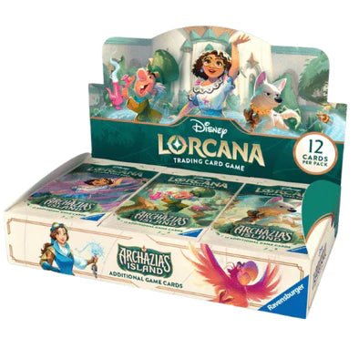Disney Lorcana Archazia’s Island Booster Box - Dark Crystal Cards