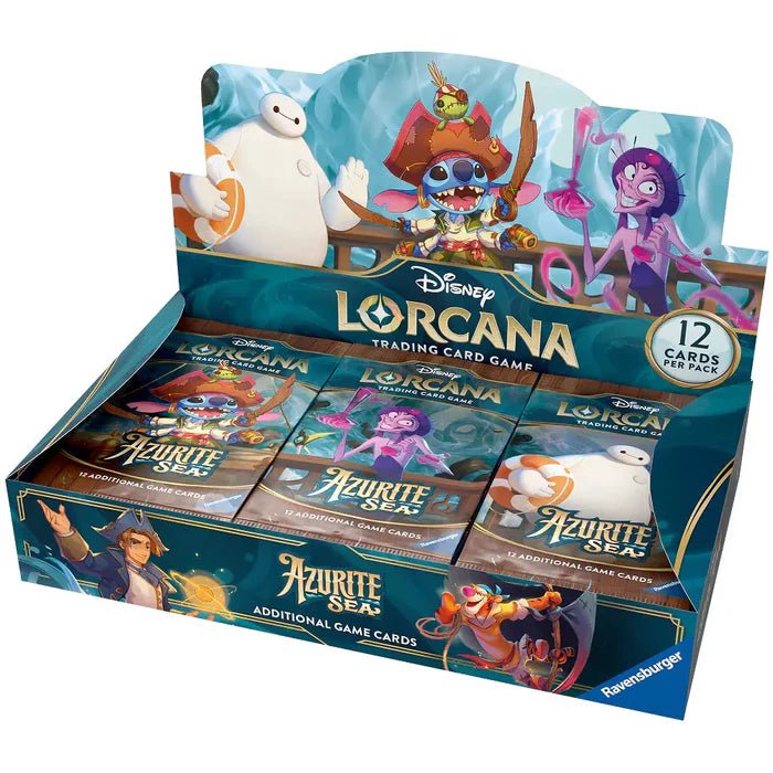 Disney Lorcana Azurite Sea Booster Box - Dark Crystal Cards