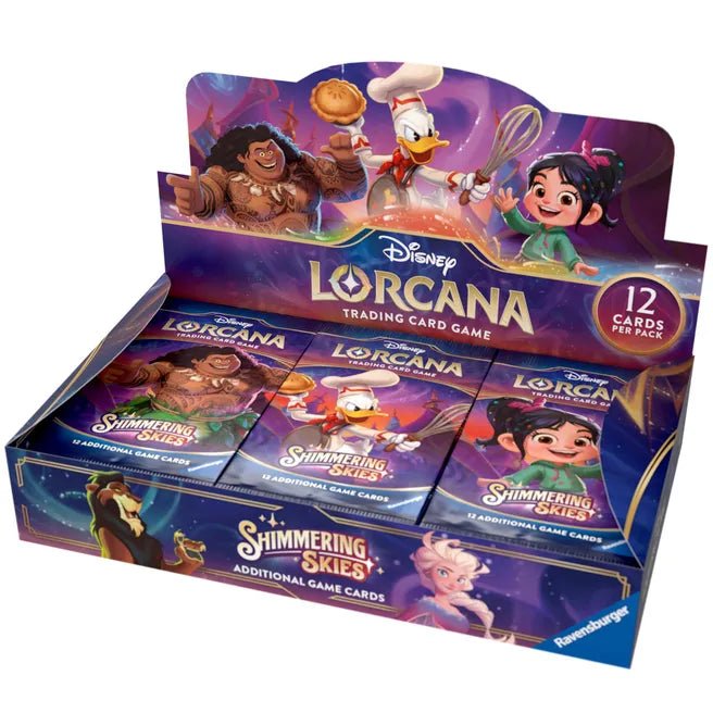 Disney Lorcana Shimmering Skies Booster Box - Dark Crystal Cards