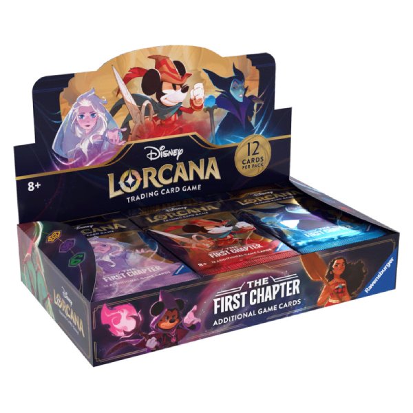 Disney Lorcana TCG The First Chapter Booster Box - Dark Crystal Cards