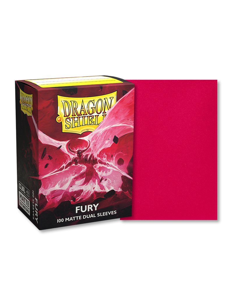Dragon Shield Dual Sleeve 100ct - Fury - Dark Crystal Cards