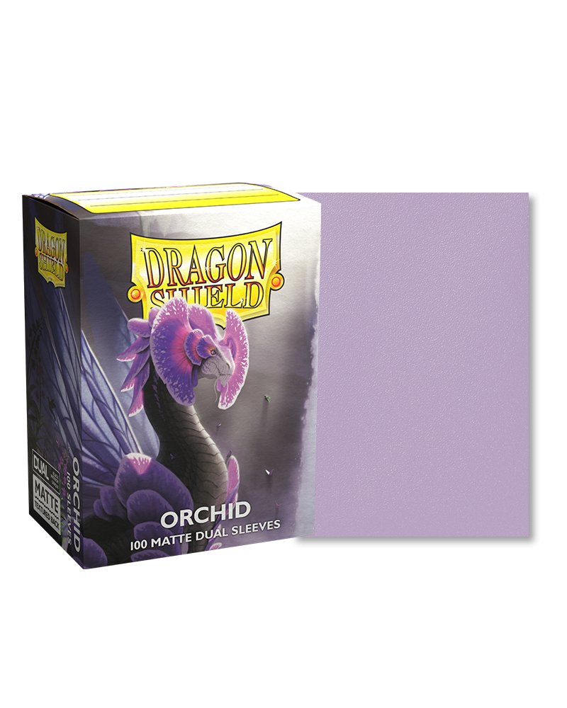 Dragon Shield Dual Sleeve 100ct - Orchid - Dark Crystal Cards