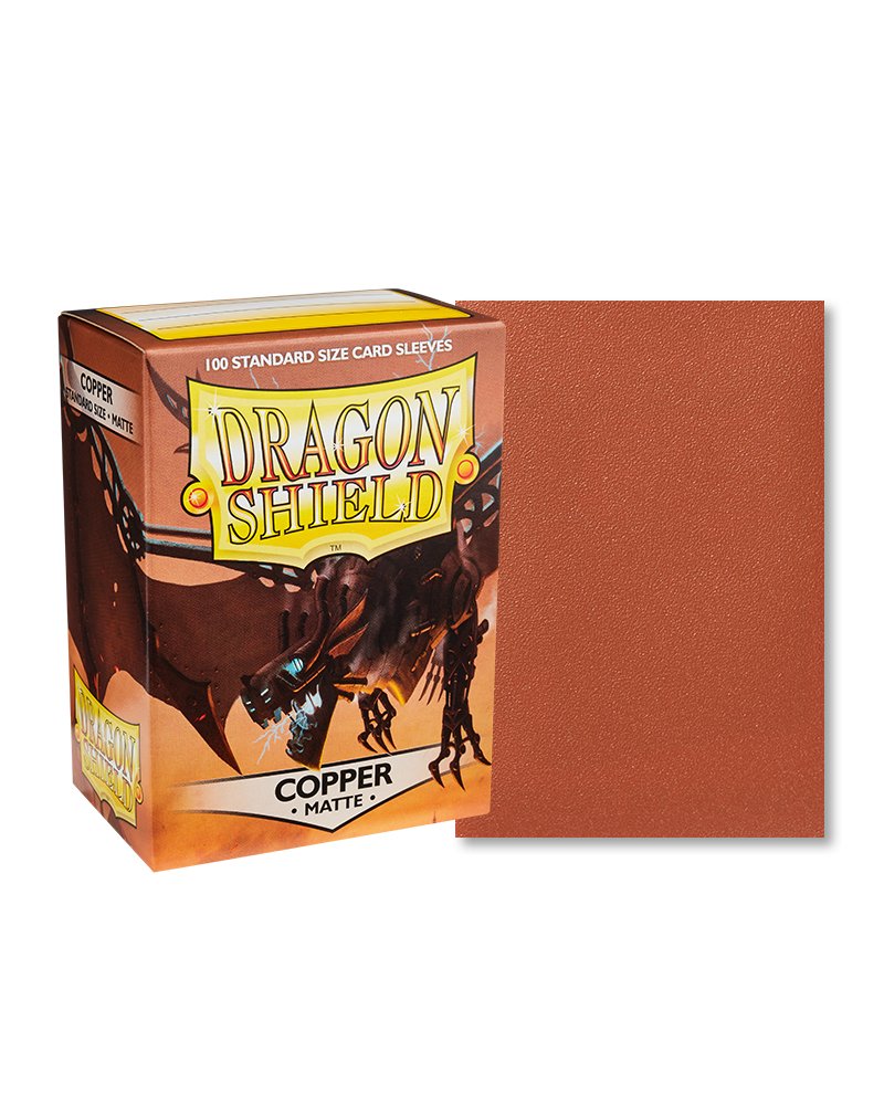 Dragon Shield Standard Sleeve 100ct - Copper - Dark Crystal Cards