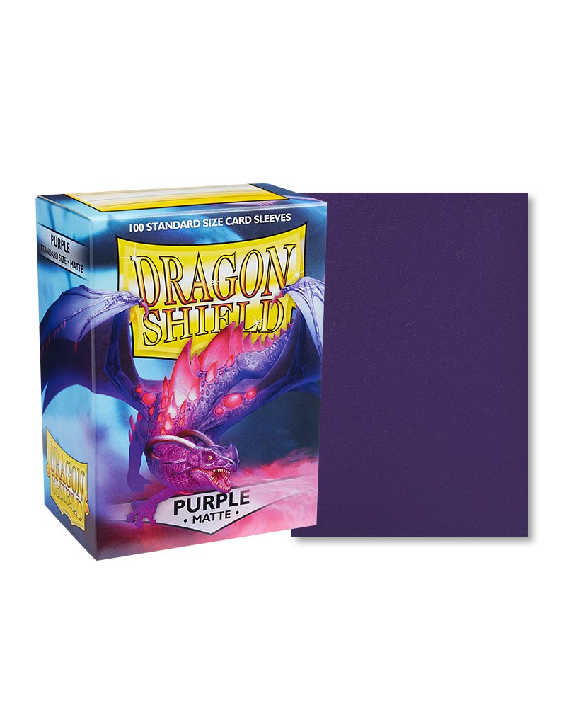 Dragon Shield Standard Sleeve 100ct - Purple - Dark Crystal Cards