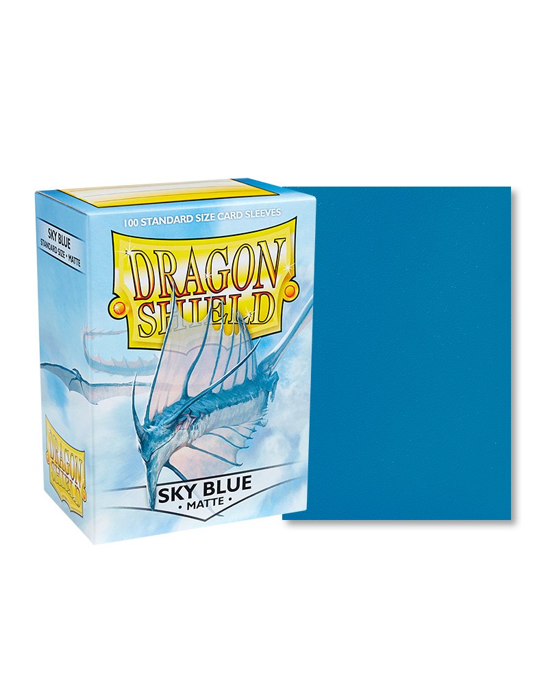 Dragon Shield Standard Sleeve 100ct - Sky Blue - Dark Crystal Cards