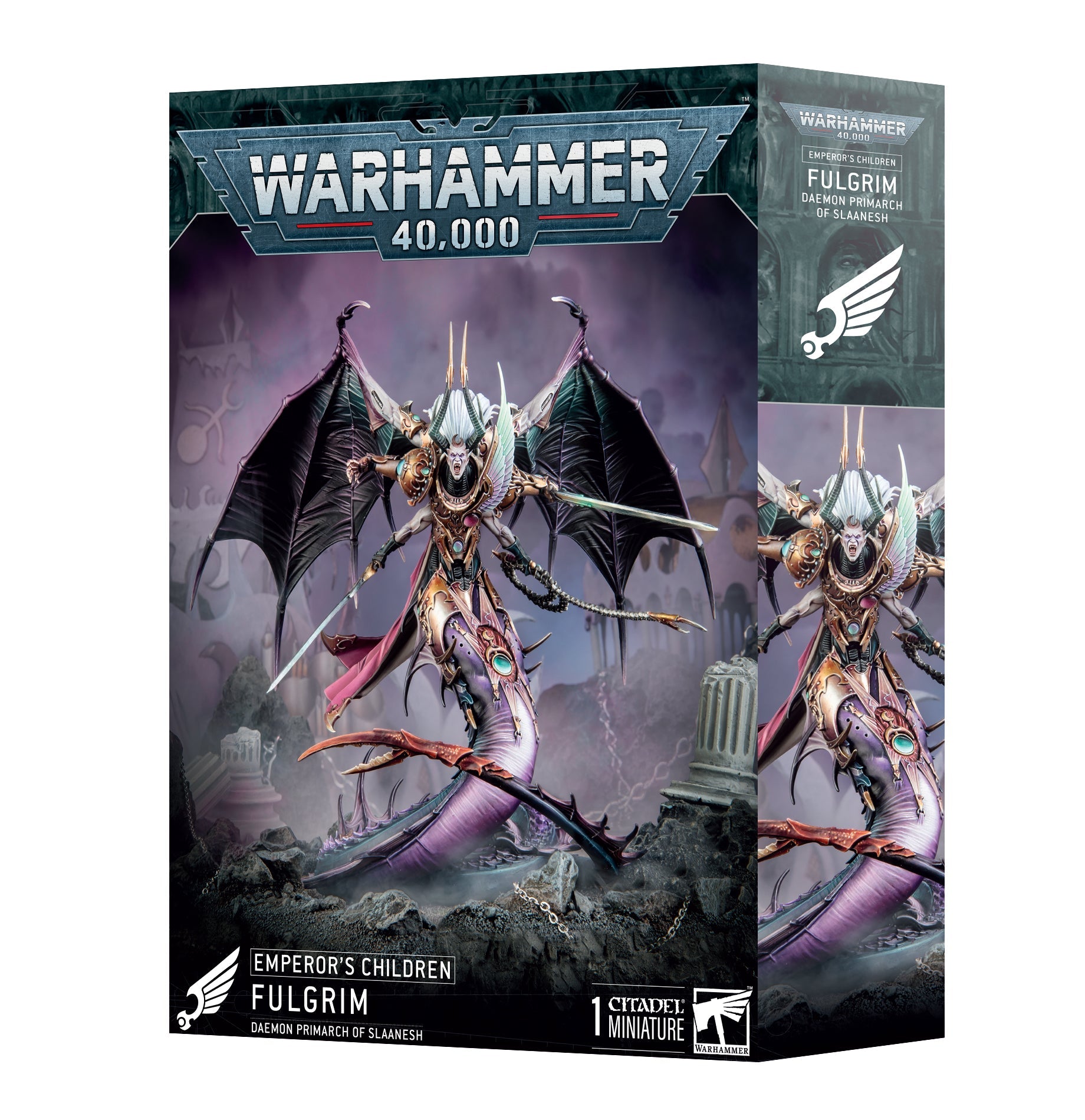 Emperor's Children Fulgrim Daemon Primarch of Slaanesh Pre - order - Dark Crystal Cards