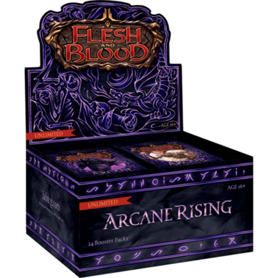 FLESH AND BLOOD TCG ARCANE RISING BOOSTER BOX NEW - Dark Crystal Cards