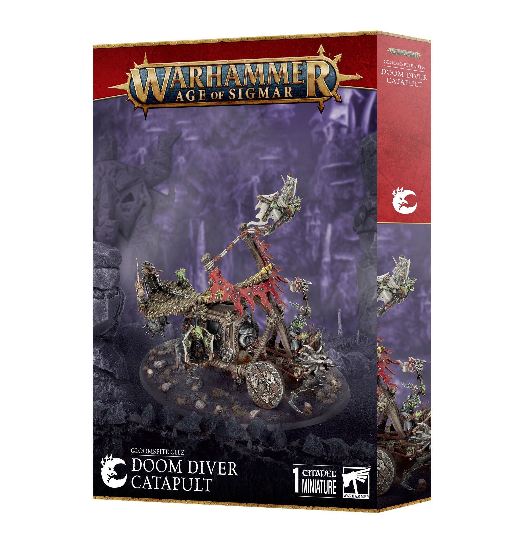 Gloomspite Gitz Doom Diver Catapult Pre - order - Dark Crystal Cards