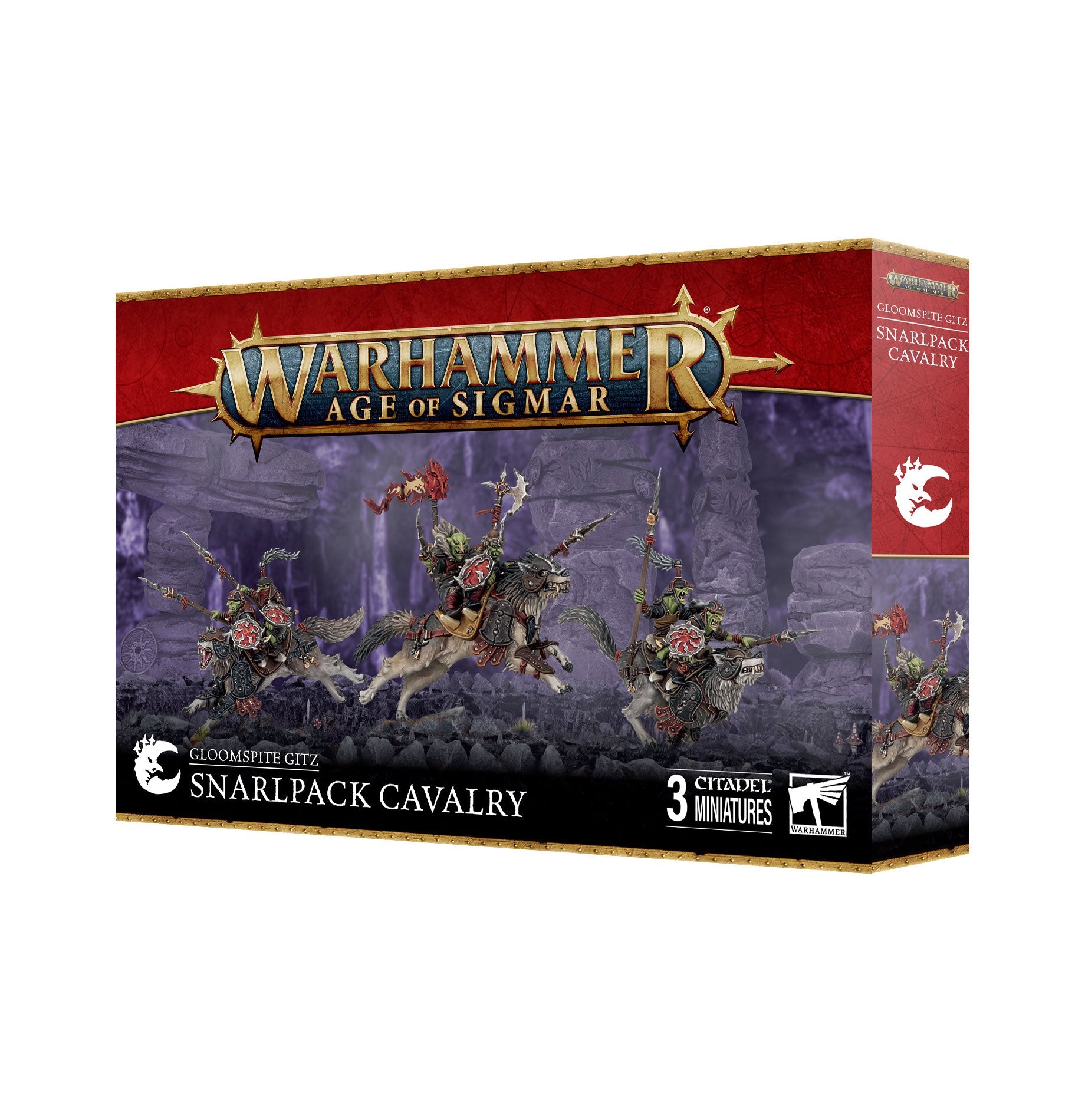 Gloomspite Gitz Snarlpack Cavalry Pre - order - Dark Crystal Cards