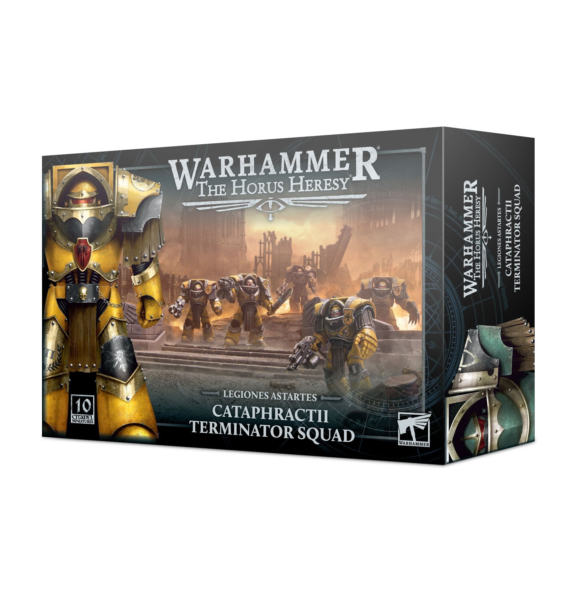Horus Heresy Legiones Astartes Cataphractii Terminator Squad - Dark Crystal Cards