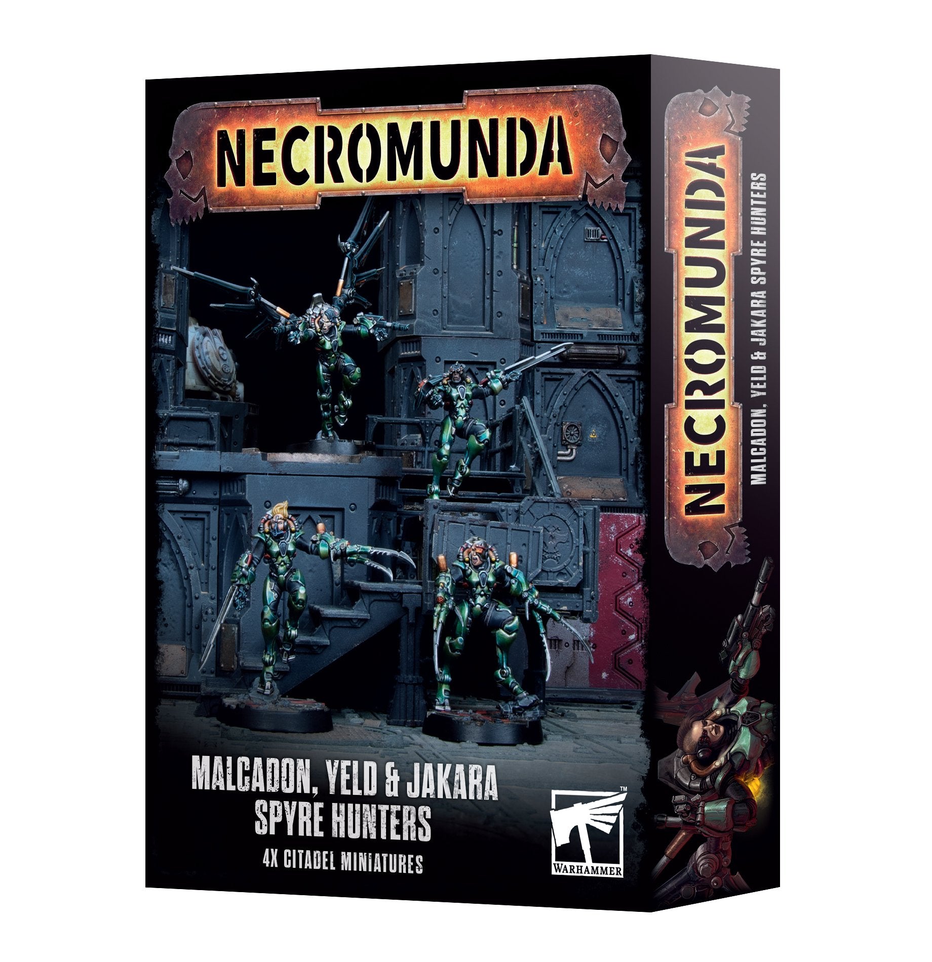 Necromunda Malcadon Yeld and Jakara Spyre Hunter