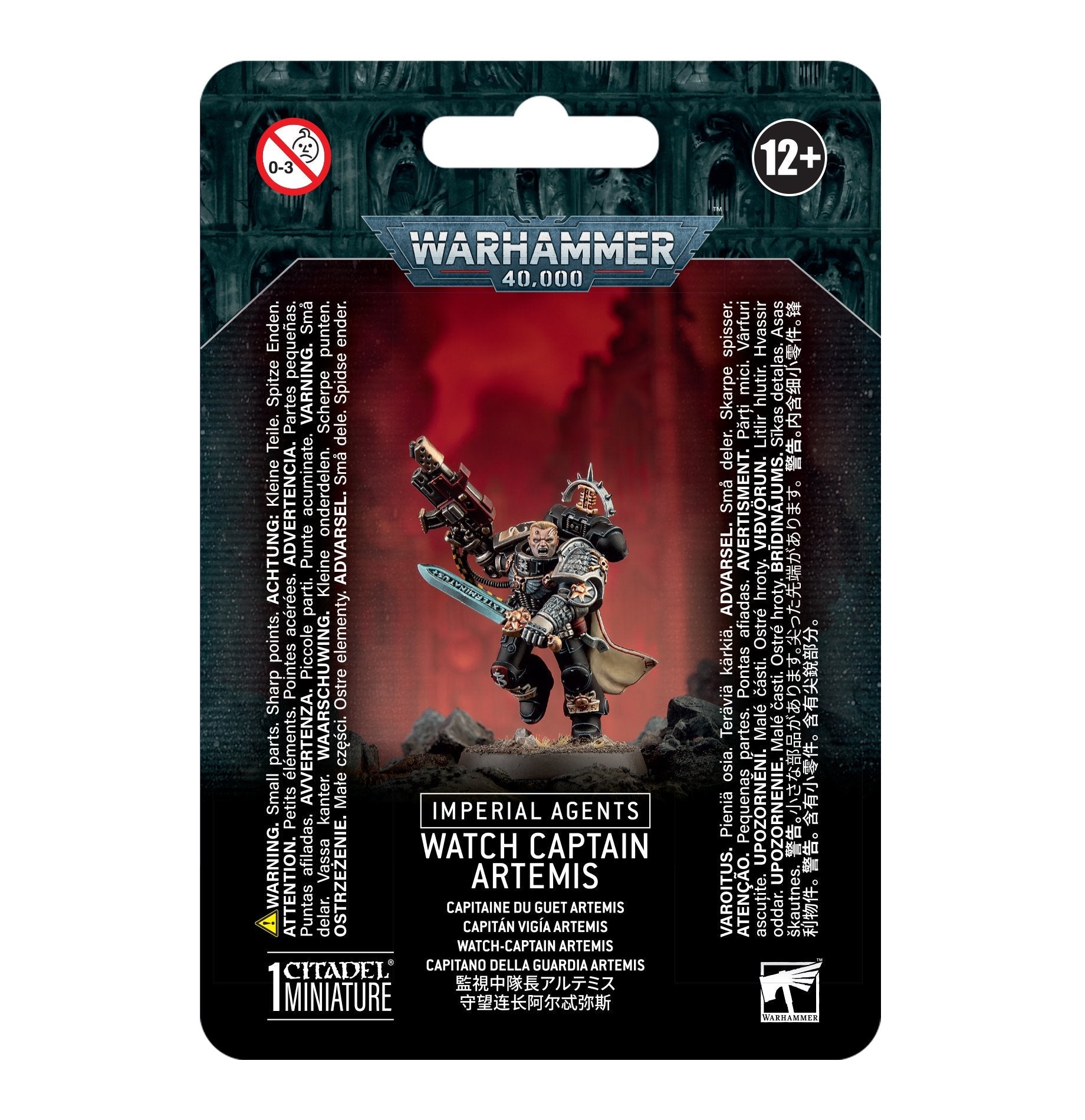 Imperial Agents Deathwatch Captain Artemis - Dark Crystal Cards