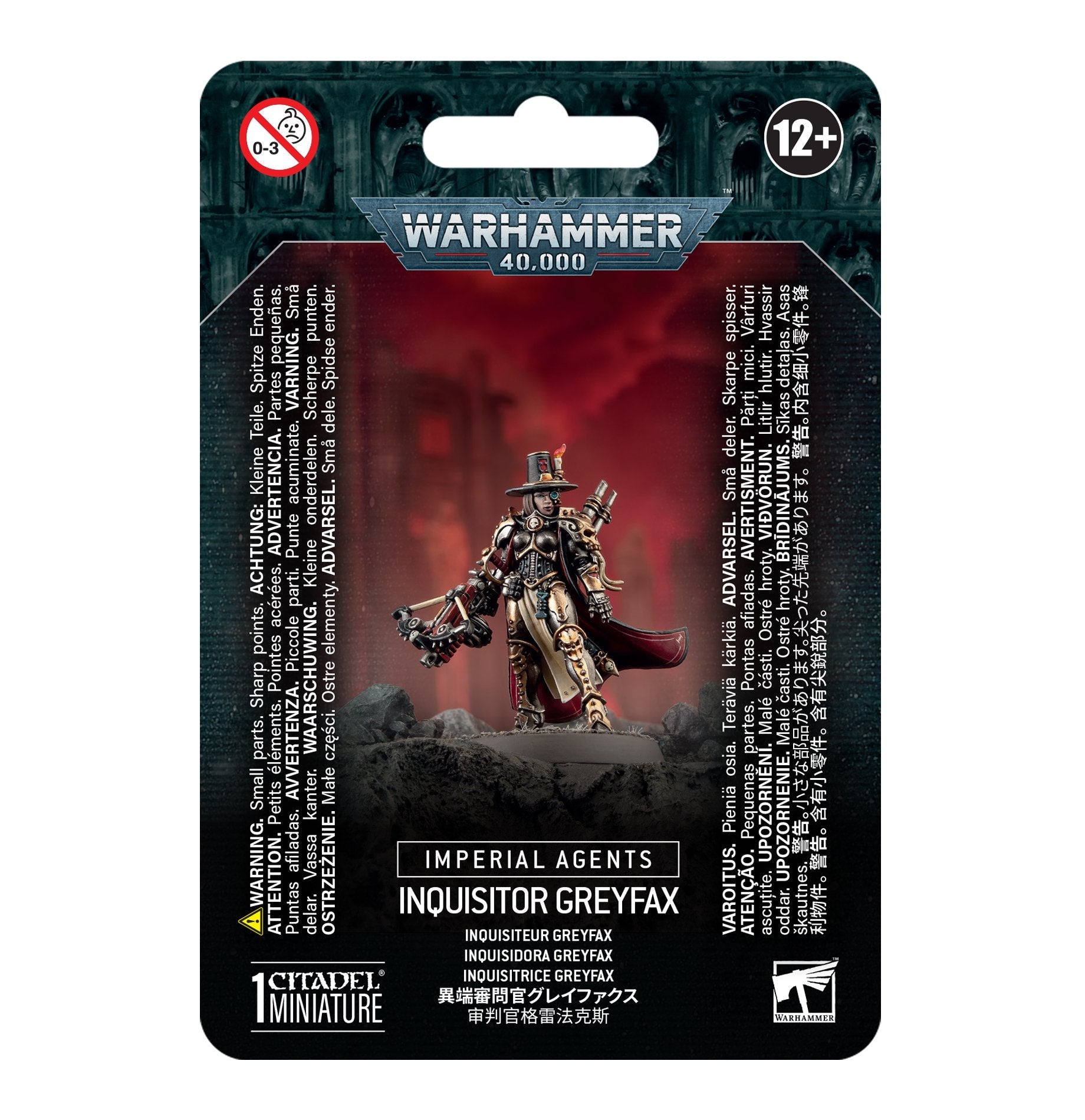 Imperial Agents Inquisitor Greyfax - Dark Crystal Cards