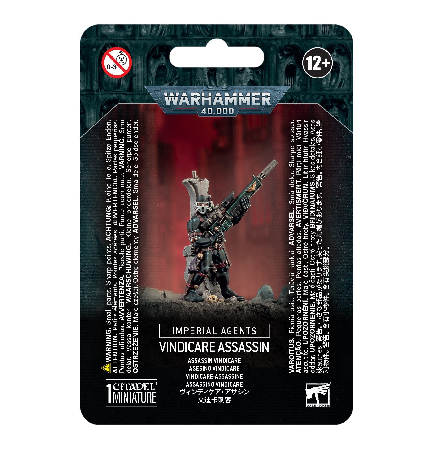 Imperial Agents Vindicare Assassin - Dark Crystal Cards
