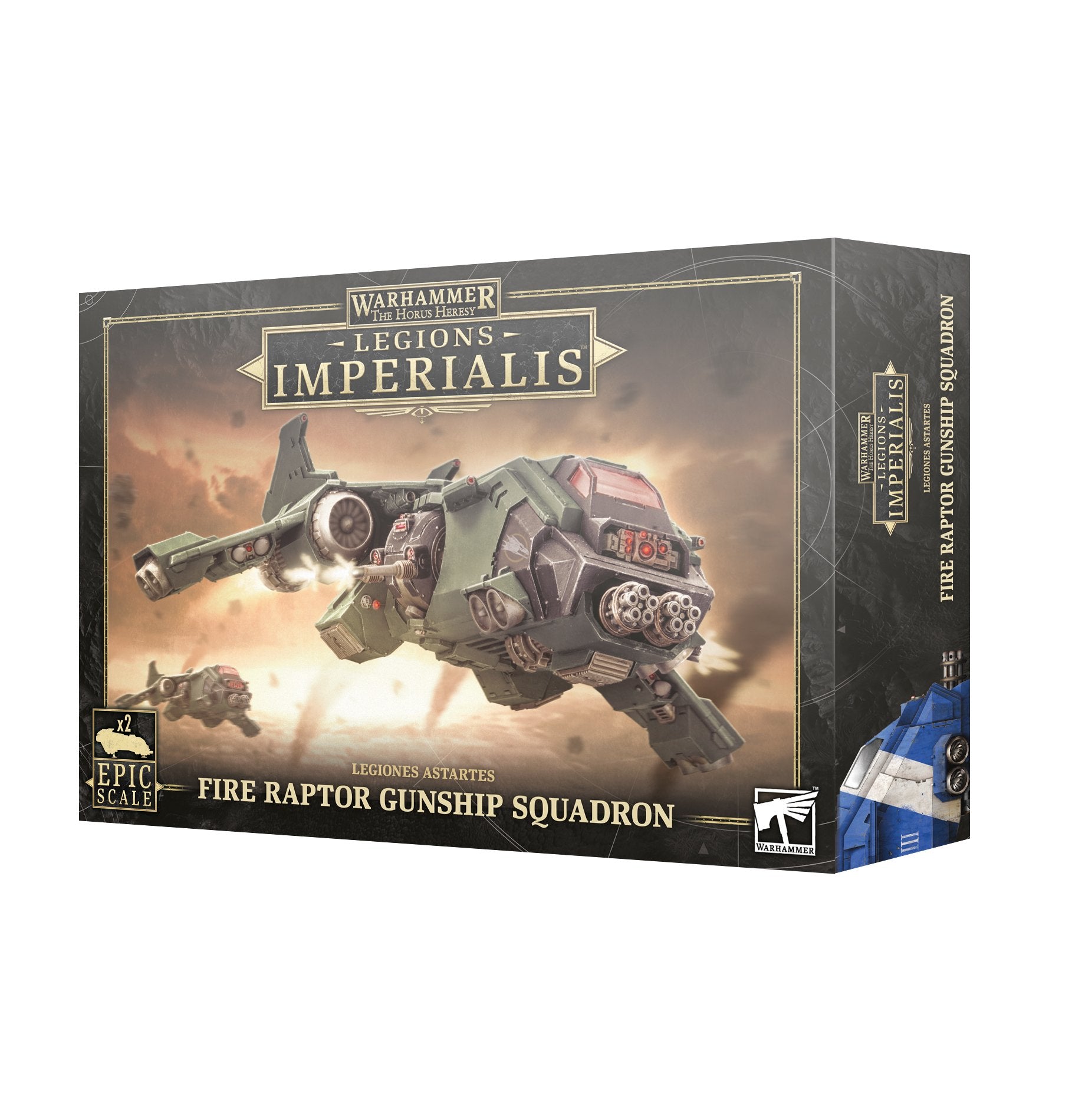 Legion Imperialis Fire Raptor Gunship Squadron - Dark Crystal Cards